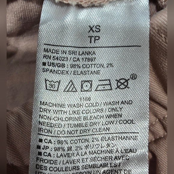 Banana Republic High Rise Cotton Shorts Size XS - Picture 8 of 8